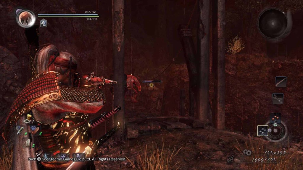 Nioh Thông số trang bị Phần cuối Ranged Weapons & Projectiles